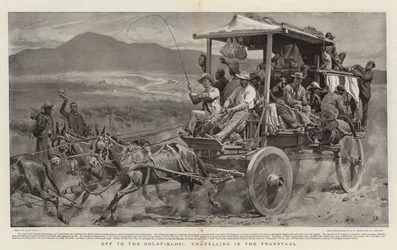Off to the Goldfields!, travelling in the Transvaal
